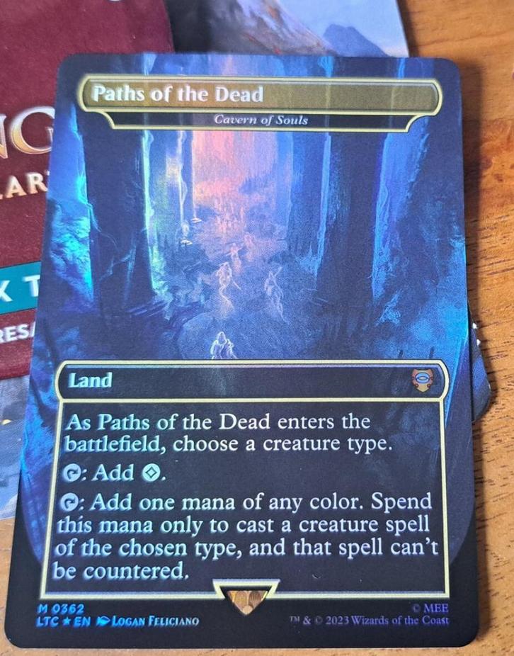 MTG Cavern of souls / paths of the dead M0362 foil, Hobby en Vrije tijd, Verzamelkaartspellen | Magic the Gathering, Nieuw, Losse kaart