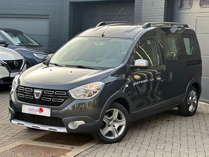 Dacia Dokker Stepway 1.2i |GpsCameraTrekhaak|*1JGarantie*, Autos, Dacia, Entreprise, Achat, Dokker, ABS, Caméra de recul, Airbags