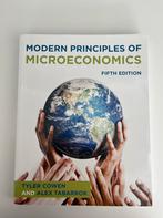 Modern principles Microeconomics, Livres, Économie, Management & Marketing, Enlèvement ou Envoi, Comme neuf, Cowen Taylor, Économie et Marketing