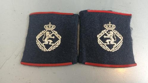 Epaulettes ERGD Gendarmerie belge / KRS Rijkswacht 1970-2000, Verzamelen, Militaria | Algemeen, Rijkswacht, Embleem of Badge, Ophalen of Verzenden
