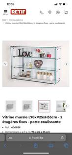 Vitrine pour miniature retif  en parfait état 4 piece dispo, Ophalen, Zo goed als nieuw