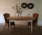 MOOIE UITSCHUIFBARE TAFEL / L 140 OF 180 CM, Huis en Inrichting, Ophalen, Gebruikt, 100 tot 150 cm, 50 tot 100 cm