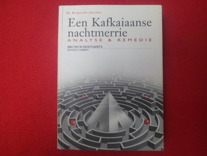 Bruno Schoenaerts: De Belgische Justitie ..., Boeken, Politiek en Maatschappij, Gelezen, Juridisch en Recht, Ophalen of Verzenden