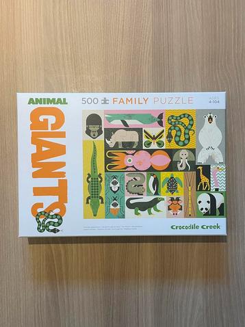 Puzzle « Giants Animal » 500 pièces