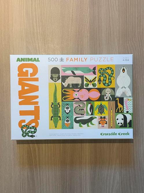 Puzzle « Giants Animal » 500 pièces, Hobby & Loisirs créatifs, Sport cérébral & Puzzles, Envoi