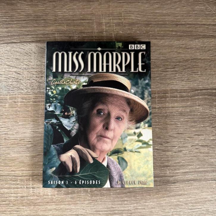 Miss Marple, saison 3 - Coffret DVD, Cd's en Dvd's, Dvd's | Thrillers en Misdaad, Zo goed als nieuw, Detective en Krimi, Boxset