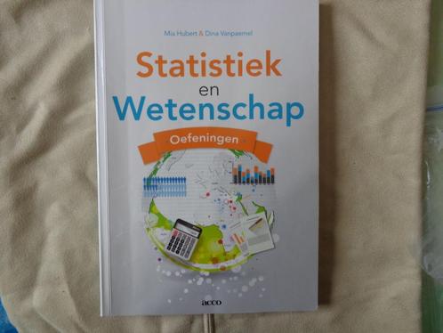M.Hubert&D. Vanpaemel  Statistiek en Wetenschap  Oefeningen, Boeken, Studieboeken en Cursussen, Gelezen, Overige niveaus, Ophalen of Verzenden