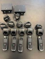 SET COMBINEERT BUREAU - GIGASET, Ophalen, Gebruikt, 4 handsets of meer