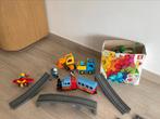 Duplo set - Trein+sporen - vliegtuig + voertuigen, Ophalen, Zo goed als nieuw, Duplo