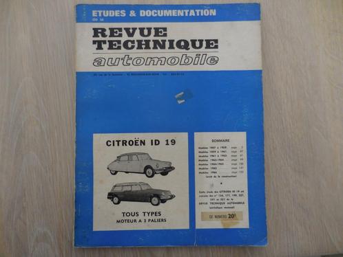 RTA  Citroën ID 19, Livres, Autos | Livres, Comme neuf, Citroën, Enlèvement ou Envoi