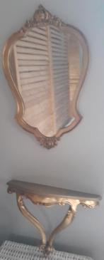 Prachtige oude spiegel met Console., Antiek en Kunst, Ophalen