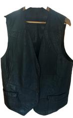 Zwarte lederen heren gilet, Motoren, Ophalen, Overige typen, Heren, Geen