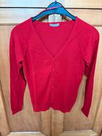 Gilet cardigan Tex rouge Taille M neuf, Taille 38/40 (M), Enlèvement ou Envoi, Manches longues, Neuf