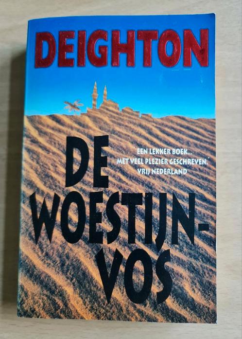 Boek : de woestijnvos / Len Deighton, Livres, Romans, Comme neuf, Enlèvement ou Envoi