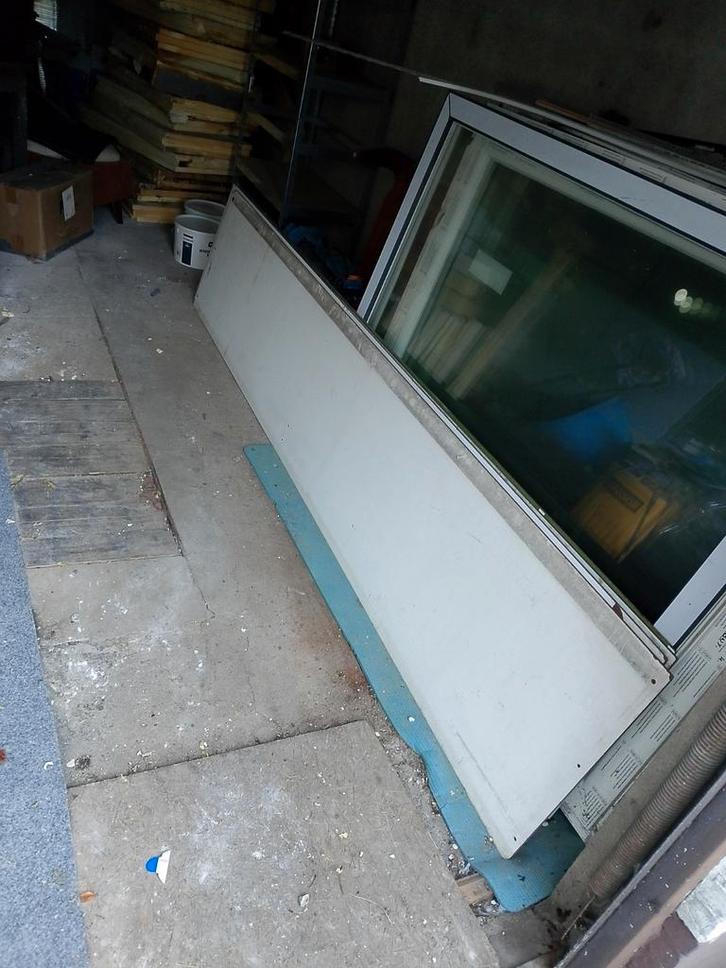 5 x Trespa platen 295 x 60cm, Doe-het-zelf en Bouw, Platen en Panelen, Gebruikt, Ophalen of Verzenden