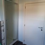 douchedeur in verstelbaar kader, Doe-het-zelf en Bouw, Sanitair, Ophalen, Gebruikt, Chroom, Douche
