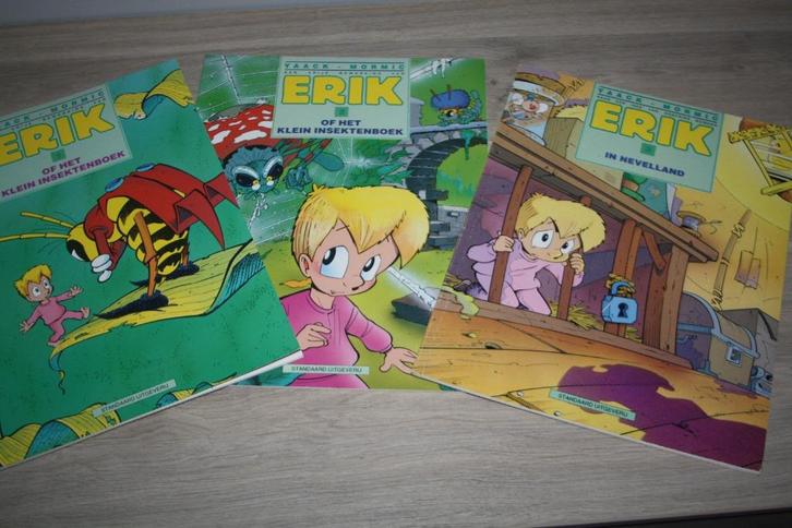 complete reeks ( Erik of het kleine insektenboek ) 1990-91, Boeken, Stripverhalen, Zo goed als nieuw, Complete serie of reeks