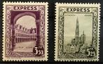 Nrs. 292F/G. 1929. MNH**. Expressezegels. OBP:23,50 euro., Postzegels en Munten, Postzegels | Europa | België, Spoor van plakker