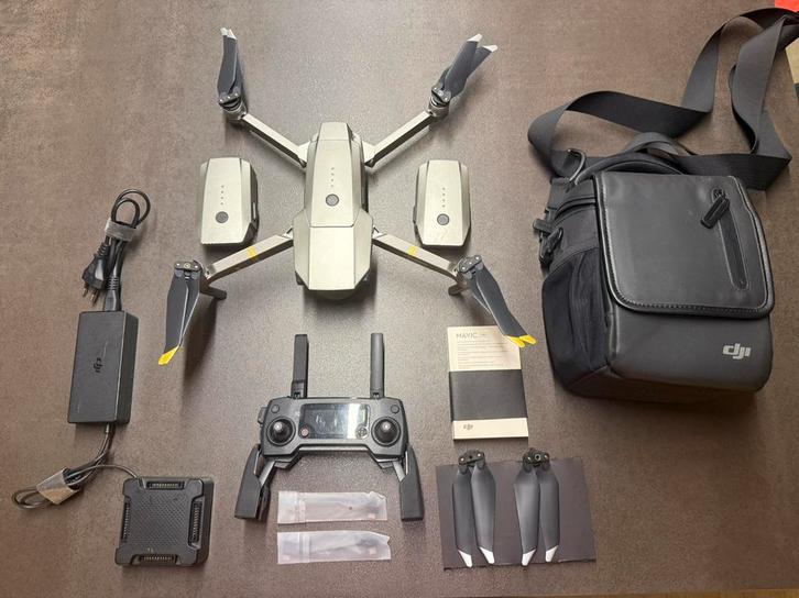 DJI Mavic Pro Platinum Combo, Audio, Tv en Foto, Drones, Gebruikt, Ophalen