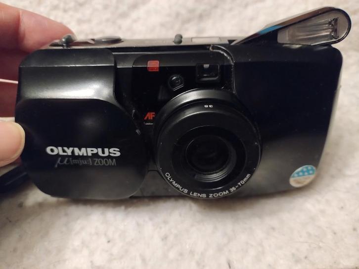 Olympus Mju lens zoom 35-70 mm, Audio, Tv en Foto, Fotocamera's Analoog, Gebruikt, Compact, Olympus, Ophalen of Verzenden