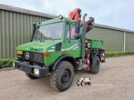 Mercedes-Benz Unimog 1400 LA Euro 2 kraan, Ophalen, Gebruikt, 120 tot 160 Pk, Overige merken