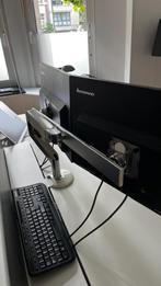 Humanscale M Flex Double Monitor Arm, Computers en Software, Gebruikt, Ophalen