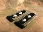 WH WW2 Infanterie Oberfeldwebel schulterklappen, Ophalen of Verzenden