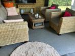 Rieten salon, Tuin en Terras, Ophalen, 4 zitplaatsen, Gebruikt, Rotan
