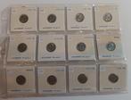 Lot 25 cent 1970 - '75, FDC - Boudewijn I, Postzegels en Munten, Munten | België, Verzenden, Setje