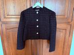 Kort jasje van zwart tweed — Primark — Maat 40, Kleding | Dames, Maat 38/40 (M), Primark, Zwart, Ophalen of Verzenden