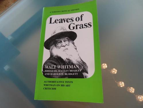 Leaves of Grass — Une édition critique de Norton Walt Whitma, Livres, Art & Culture | Danse & Théâtre, Comme neuf, Théâtre, Enlèvement ou Envoi