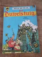 Ketje en co Het duivelstuig nr2 1ste druk 1967 door Hurey, Eén stripboek, Ophalen of Verzenden, Gelezen