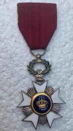 Medaille, Ridder in de Kroon Orde, Zg, Enlèvement ou Envoi, Armée de terre, Ruban, Médaille ou Ailes