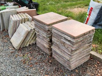 Terras tegels 40 x 40 x 4 cm beschikbaar voor biedingen