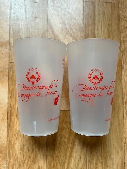 napoleon bekers en vlaggen, Verzamelen, Overige Verzamelen, Zo goed als nieuw, Ophalen