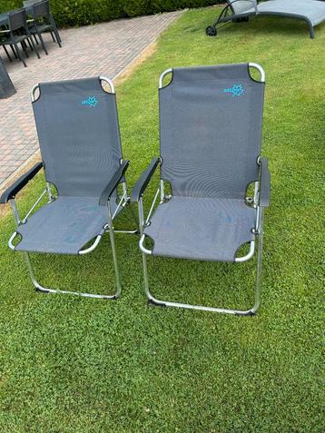 Campingstoelen Bo-camp 2stuks beschikbaar voor biedingen