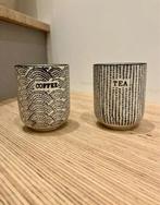 Lot de tasses à thé ou café (4x2), Enlèvement ou Envoi, Comme neuf, Céramique, Tasse(s) et/ou soucoupe(s)