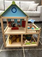 Houten poppenhuis, Ophalen, Gebruikt, Poppenhuis