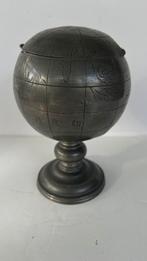 Chinees antiek tin teacaddy /tabak wereldbol, Antiek en Kunst, Ophalen of Verzenden