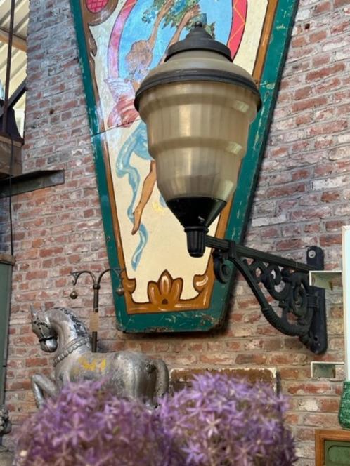 oude wandlamp buitenlamp sfeerverlichting lantaarn lamp, Jardin & Terrasse, Éclairage extérieur, Appliques murales, Enlèvement ou Envoi