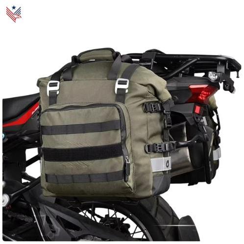 Motorfiets Zadeltas 20L - Universele Zijtas, Motoren, Accessoires | Koffers en Tassen