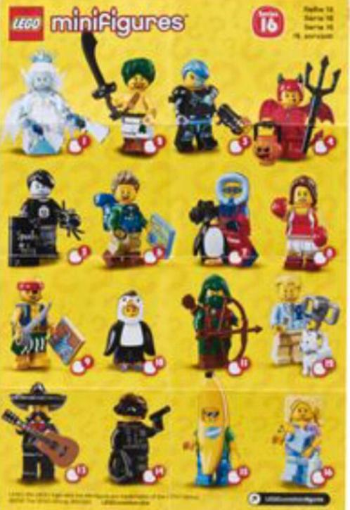 Lego 71013 serie 16 babysitter, Sneep, Kinderen en Baby's, Speelgoed | Duplo en Lego, Zo goed als nieuw, Lego, Complete set