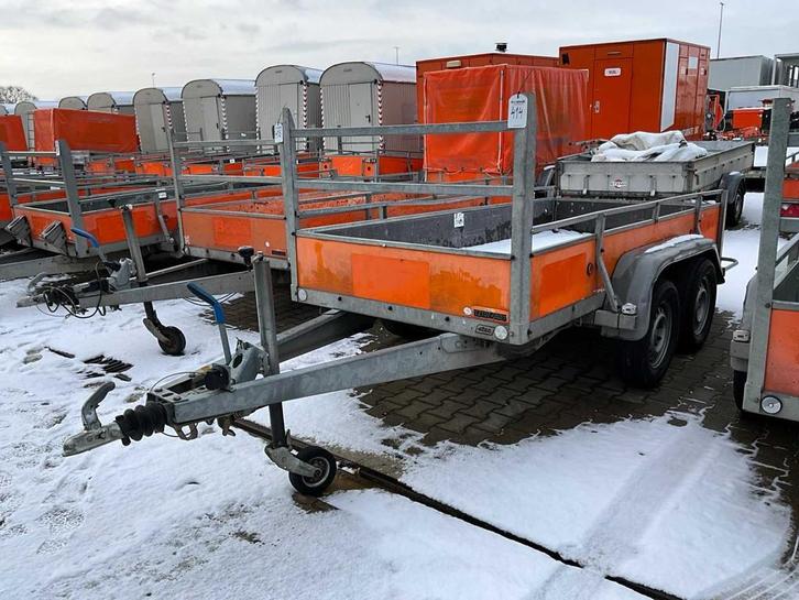 Remorque double essieu Atec EB2 2-1 2017, Autos : Divers, Remorques, Utilisé