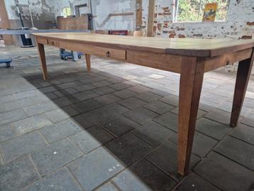 300 cm lange boerentafel gratis bezorging *  beschikbaar voor biedingen