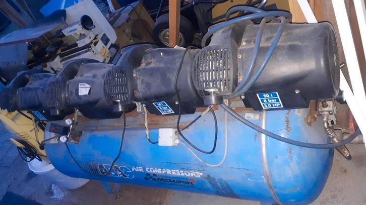 Compressor, Doe-het-zelf en Bouw, Compressors, Gebruikt, Ophalen