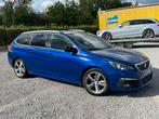 Peugeot 308 GT-LINE 2018 115 000km, Auto's, Euro 6, Blauw, 3 cilinders, Bedrijf