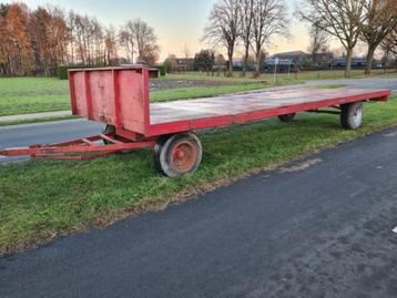 5 tons balenwagen tuinbouwwagen schamel landbouw wagen beschikbaar voor biedingen