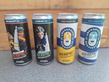 4 bierblikjes Grenspalen klassieker beschikbaar voor biedingen