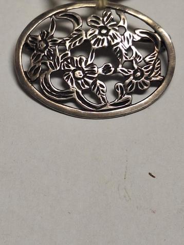 Antiek Sterling zilveren broche beschikbaar voor biedingen