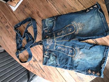Lederhosen in jeans (maat 46) beschikbaar voor biedingen